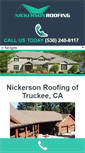 Mobile Screenshot of nickersonroofingca.com